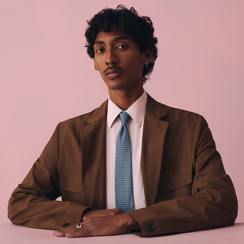 シルクツイルタイ 《ポン・ドゥ・H》 | Hermès - エルメス-公式サイト